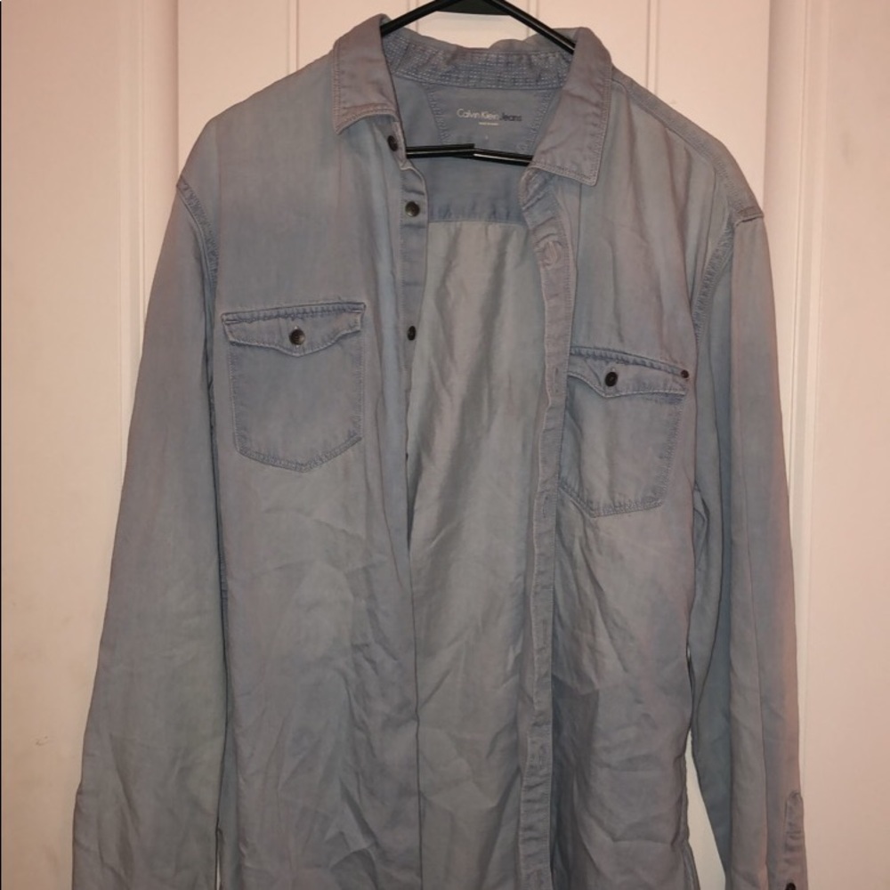 Calvin Klein button up shirt